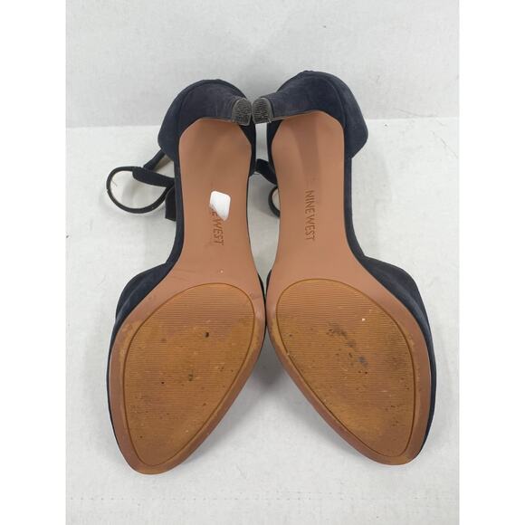 Nine West Black 
 Suede D'orsay Heels - Picture 4 of 6